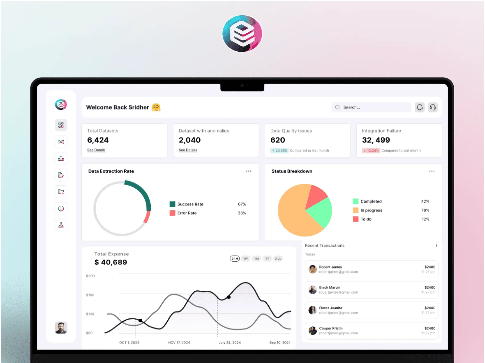 SimpliData data quality platform